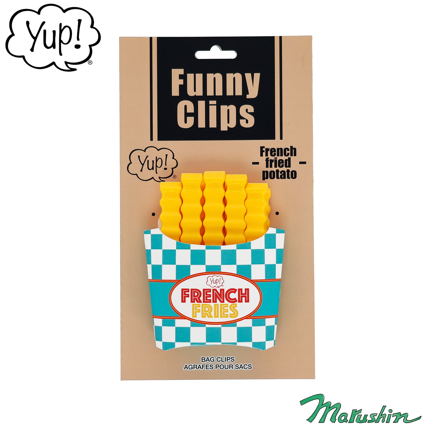 Yup! French Fries Clips (set of 10)