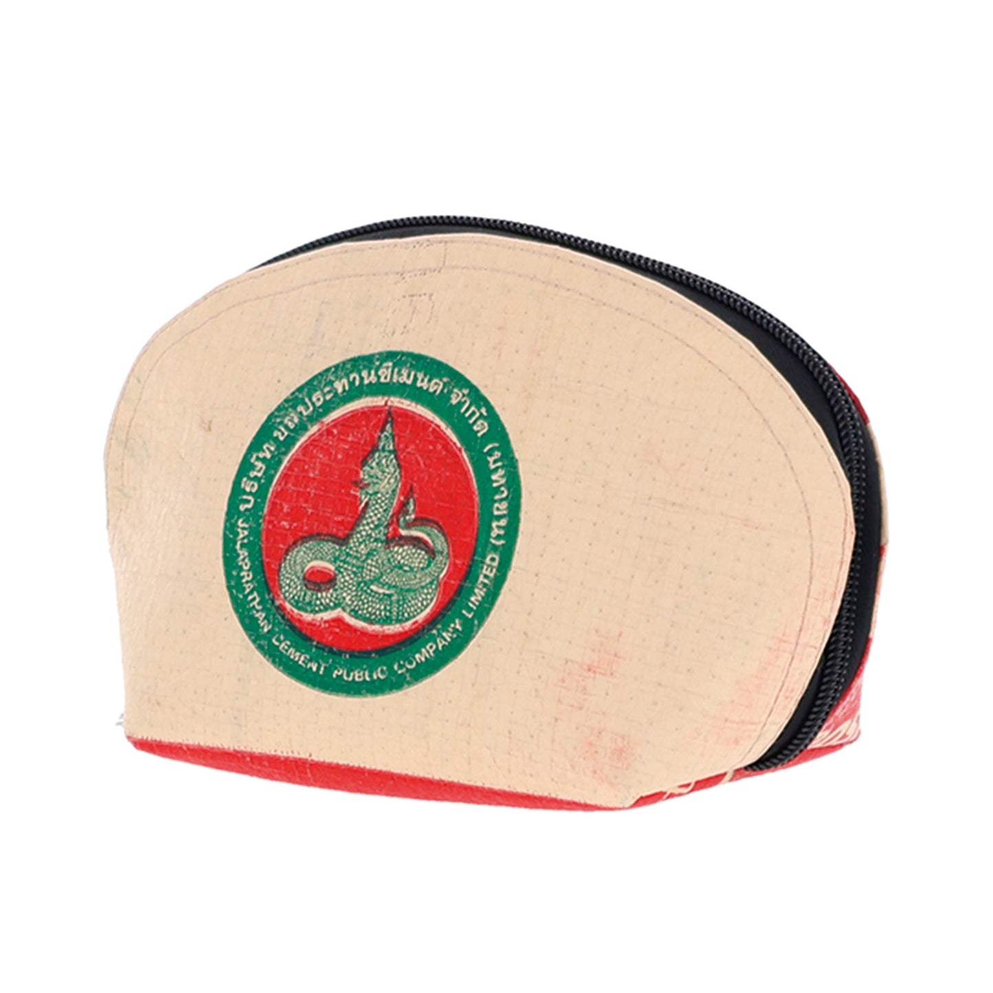 Pochette de réutilisation de serpent recyclée du Cambodge