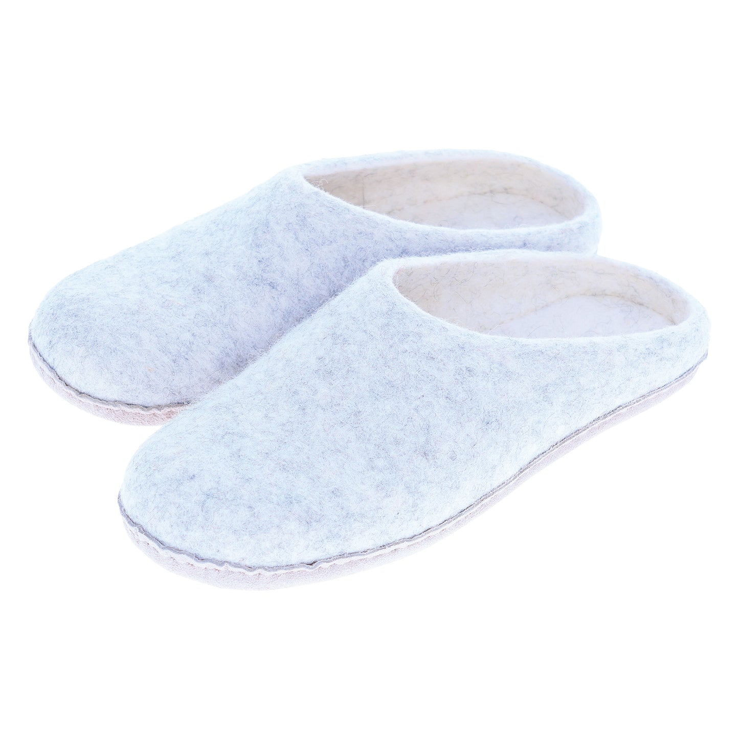 Nepal felt miscellaneous goods Room shoes M light gray