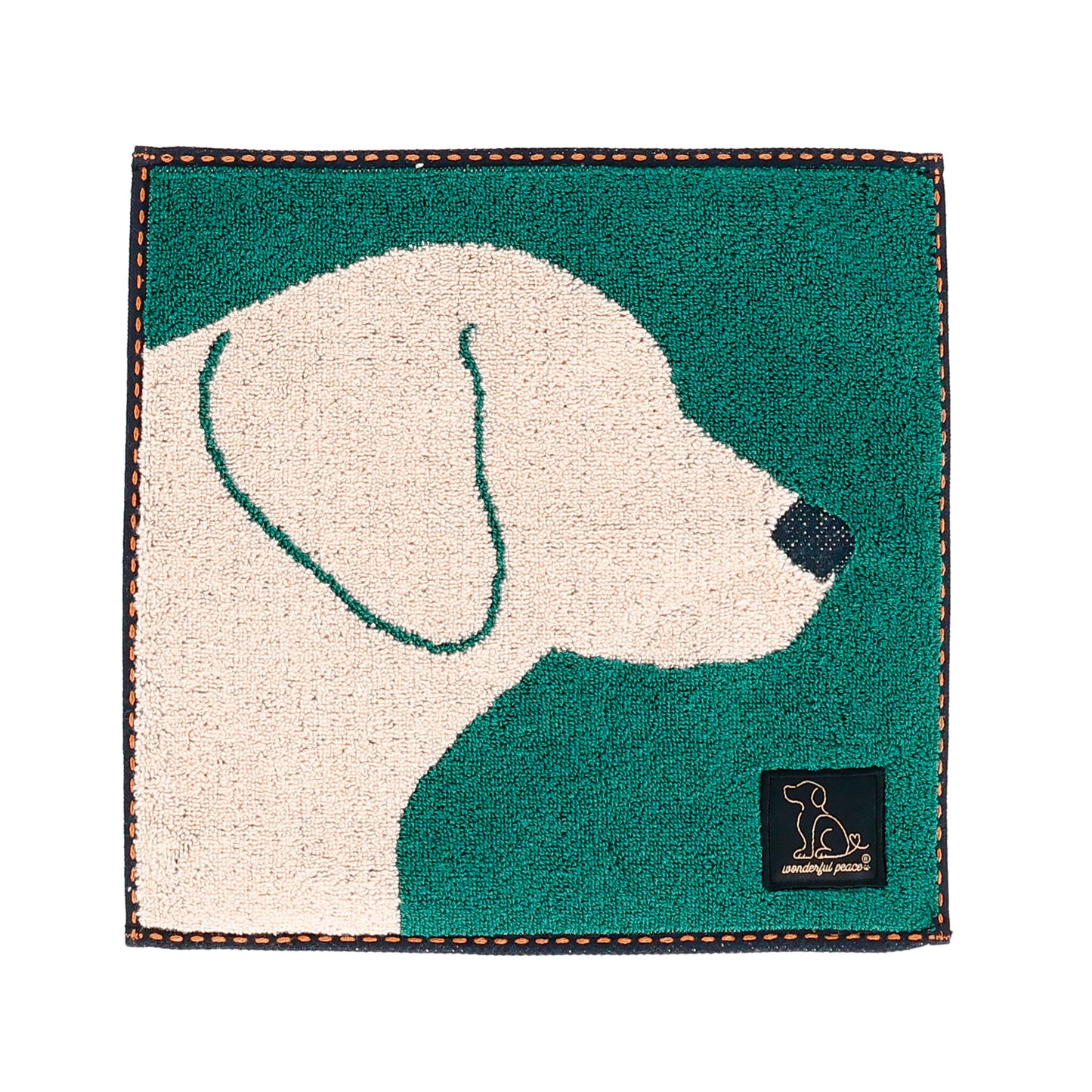 Wonderful Peace Profile Labrador Retriever Mini Towel