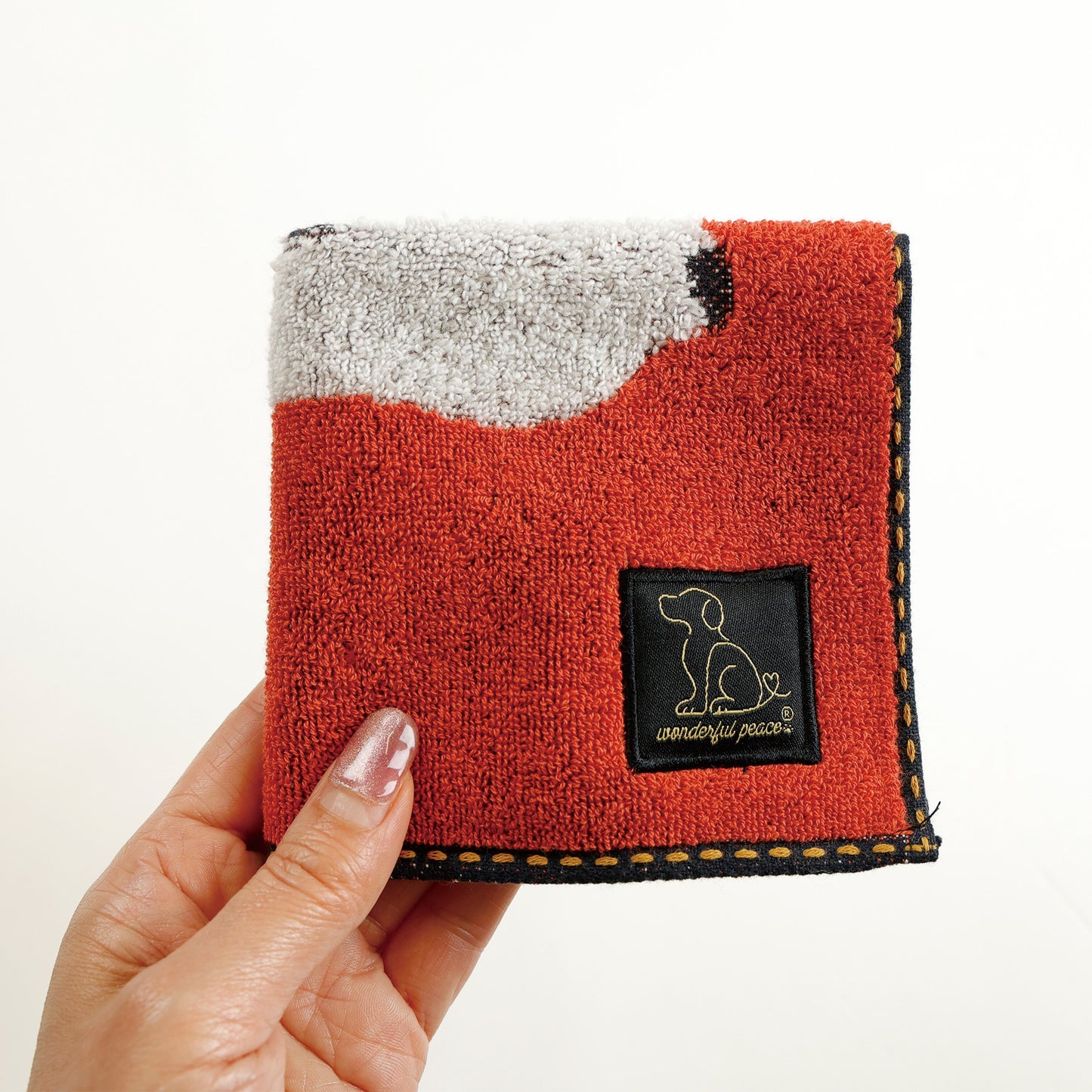 Wonderful Peace Profile Bull Terrier Mini Towel