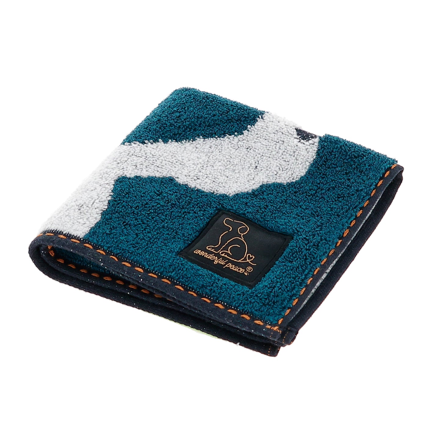 Wonderful Peace Profile French Bulldog Mini Towel