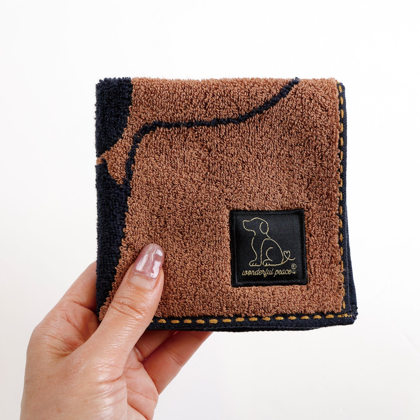 Wonderful Peace Profile Dachshund Mini Towel