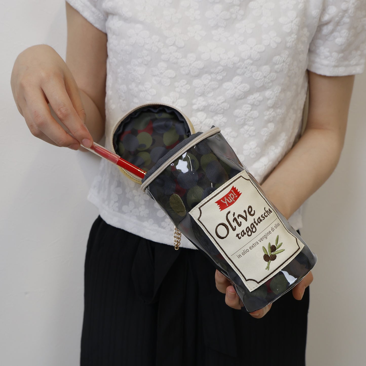 Yup! Black Olive Pouch