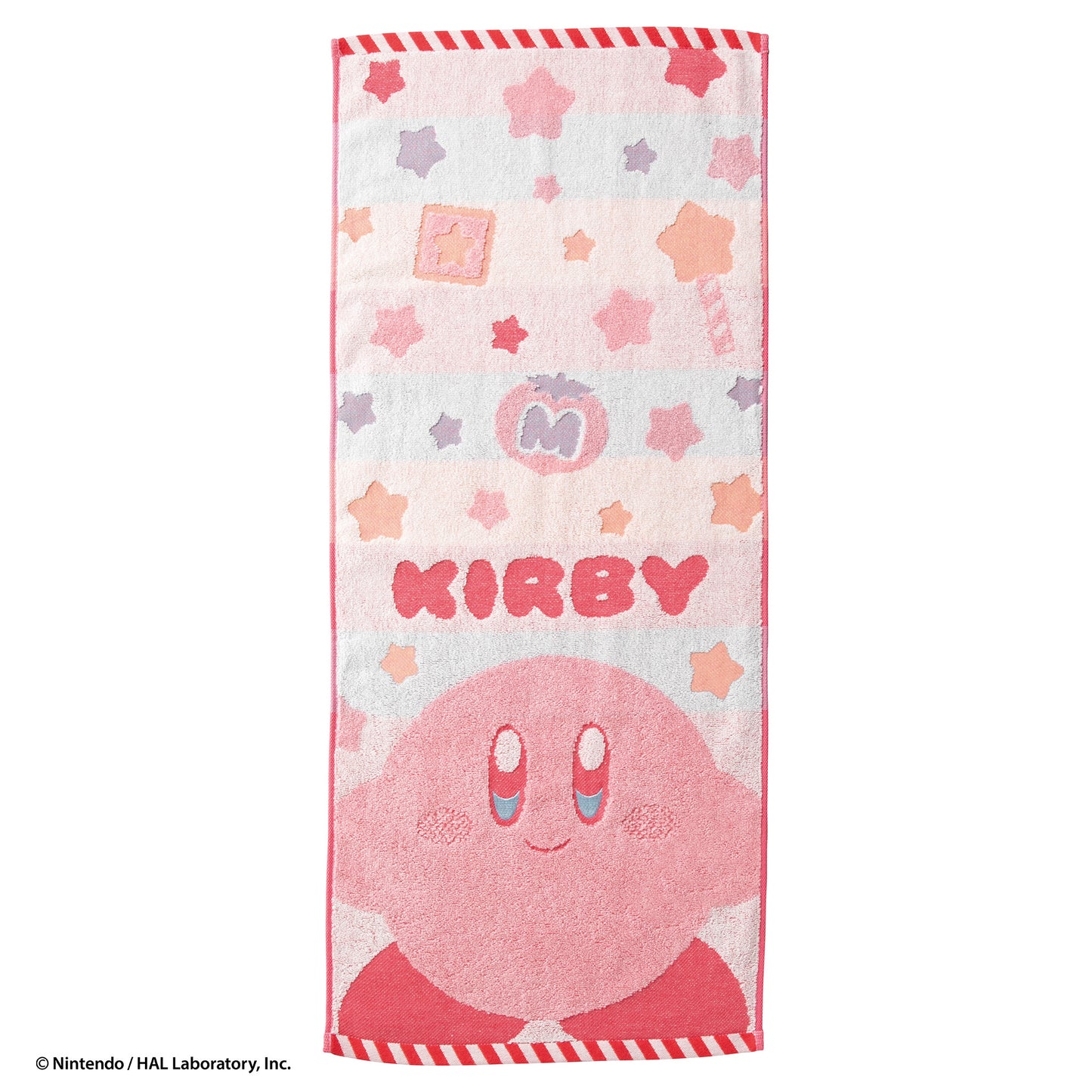 Kirby Fluffy Kirby Face towel