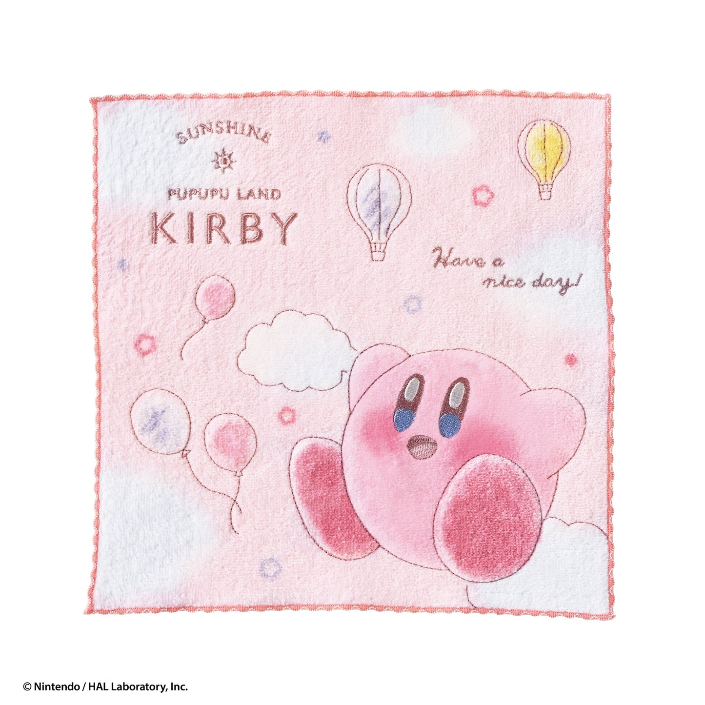 Kirby Cotton Candy Walk Mini towel