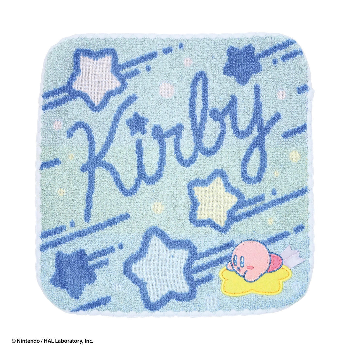 Kirby Pastel Warp Star Mini towel