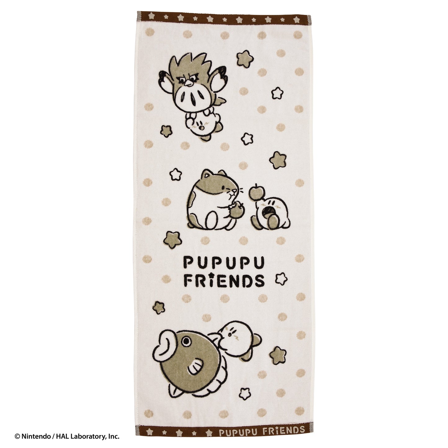 Kirby PUPUPU FRIENDS Face towel