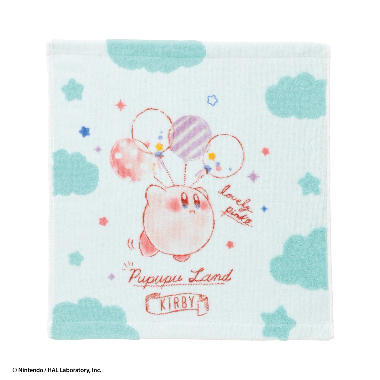 Kirby Cotton candy balloon Wash towel