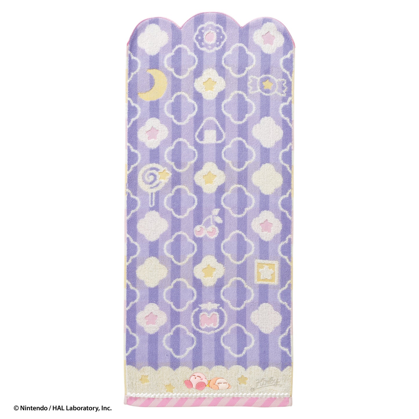 Kirby Sleeping Kirby face towel