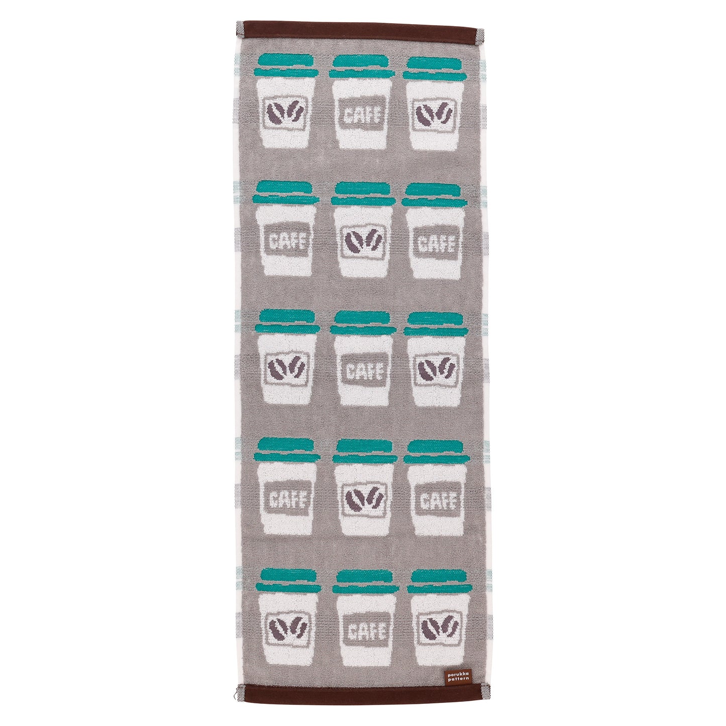 Porukka Pattern Tumbler skinny towel