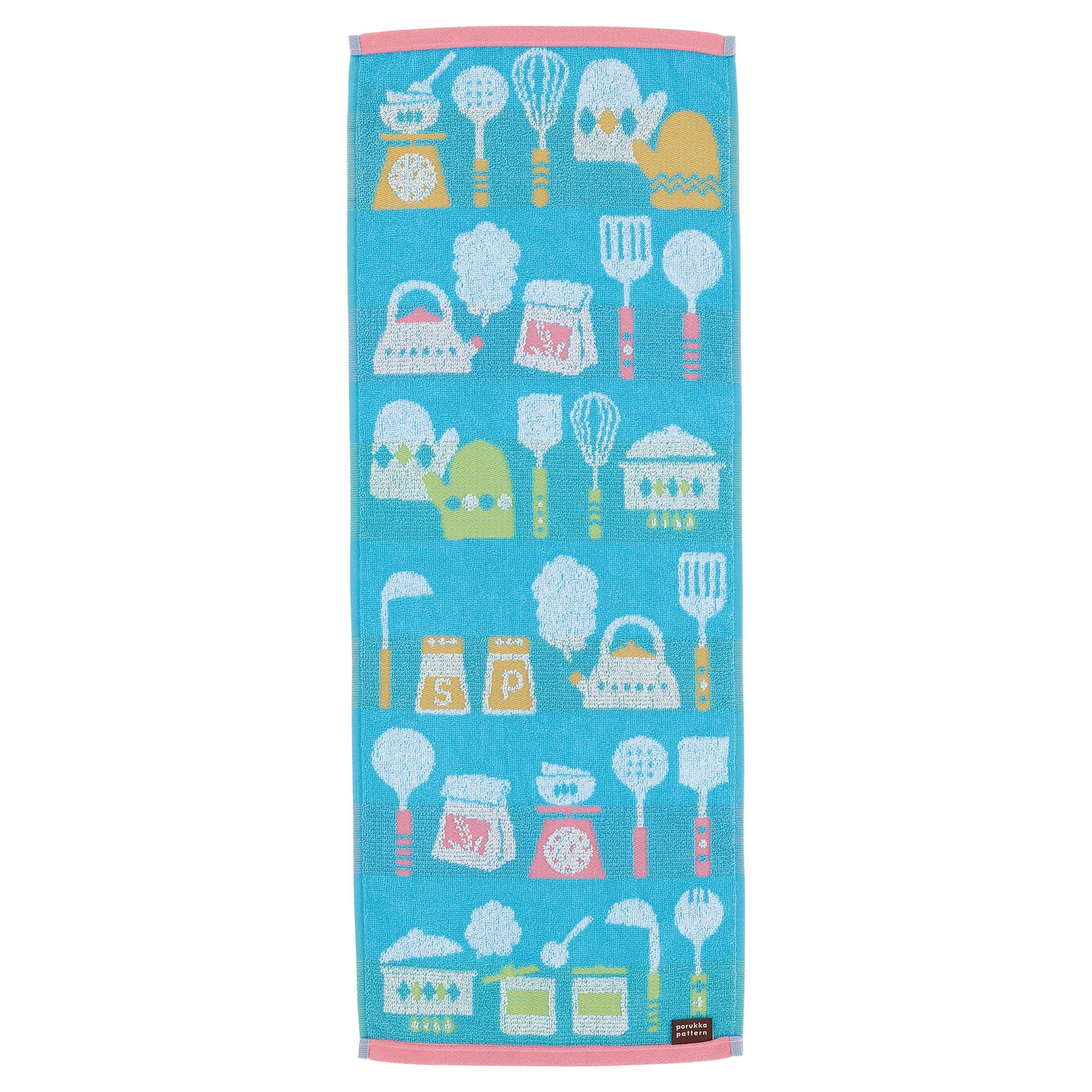 Porukka Pattern Cook skinny towel