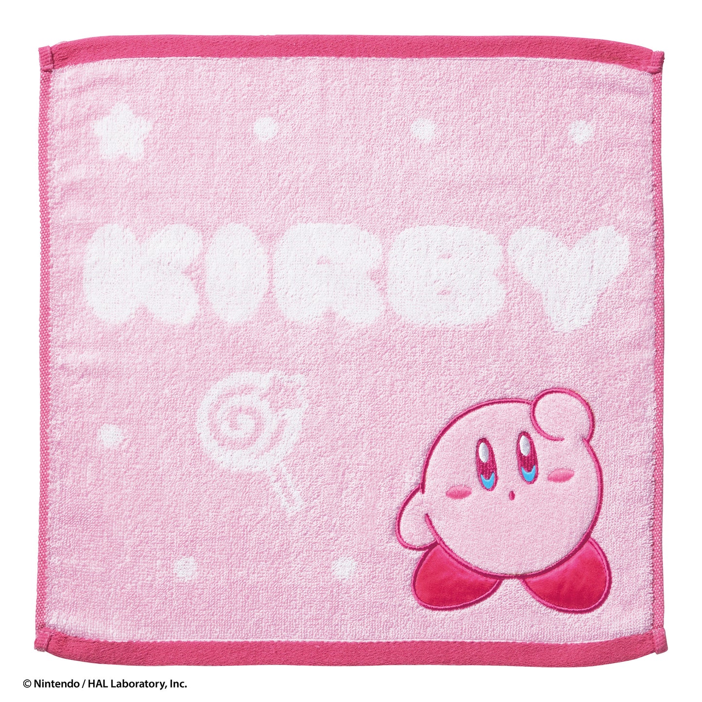 Kirby Cosmic Pink wash towel
