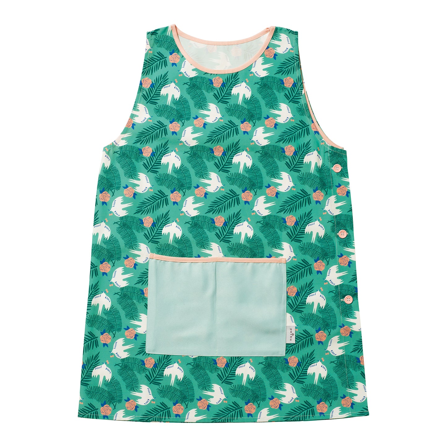 Polku Turtle Doves apron