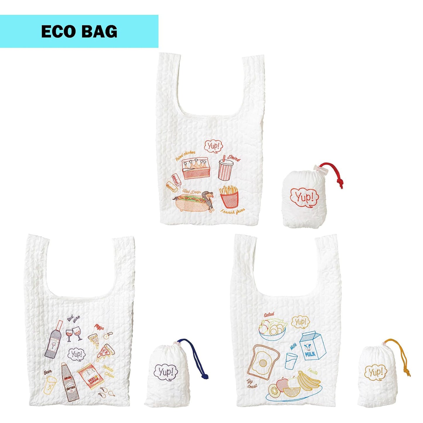 Marushin Yup! Eco Bag PARTY NIGHT