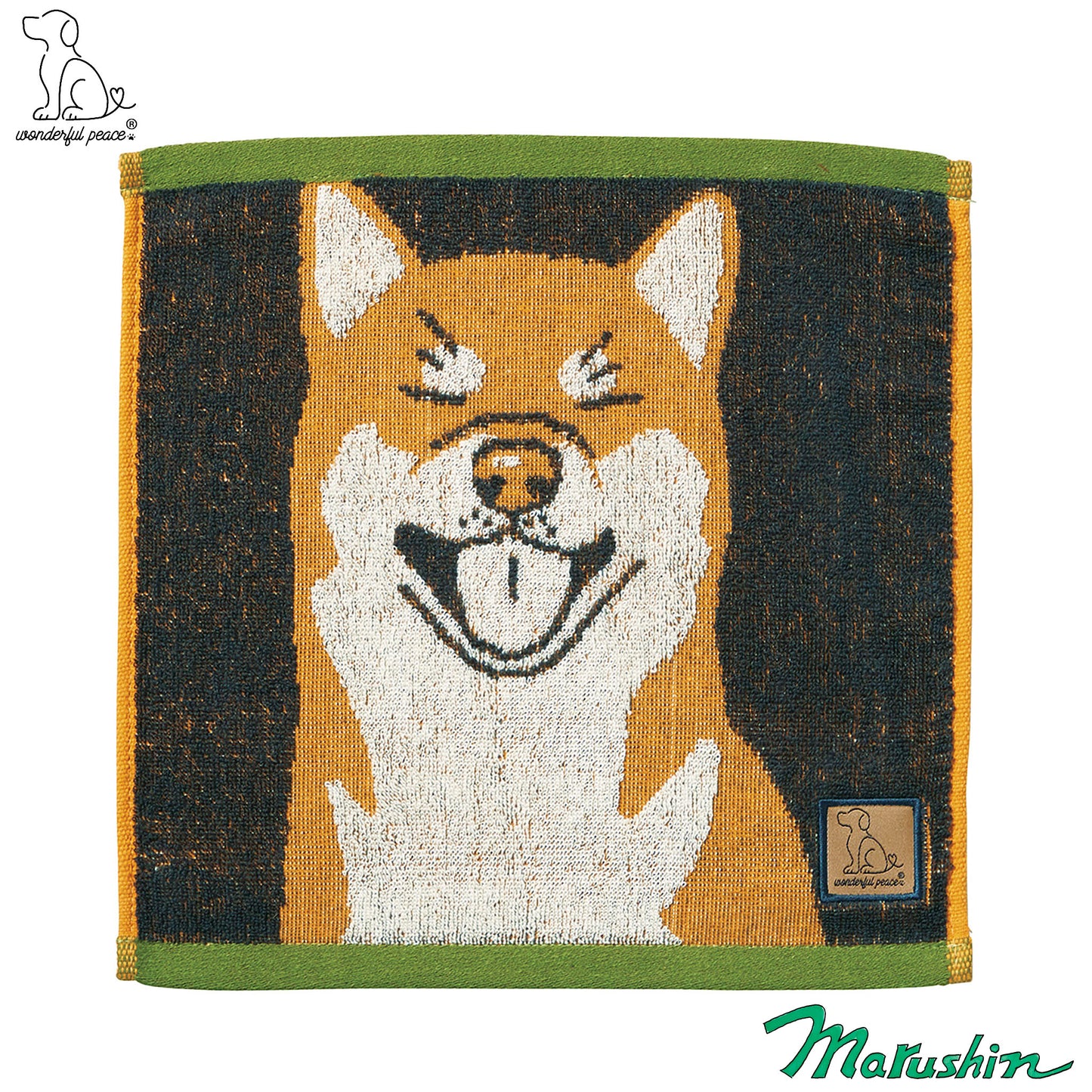 Wunderschönes Peace Love Eyes Shiba Inu Tragetuch