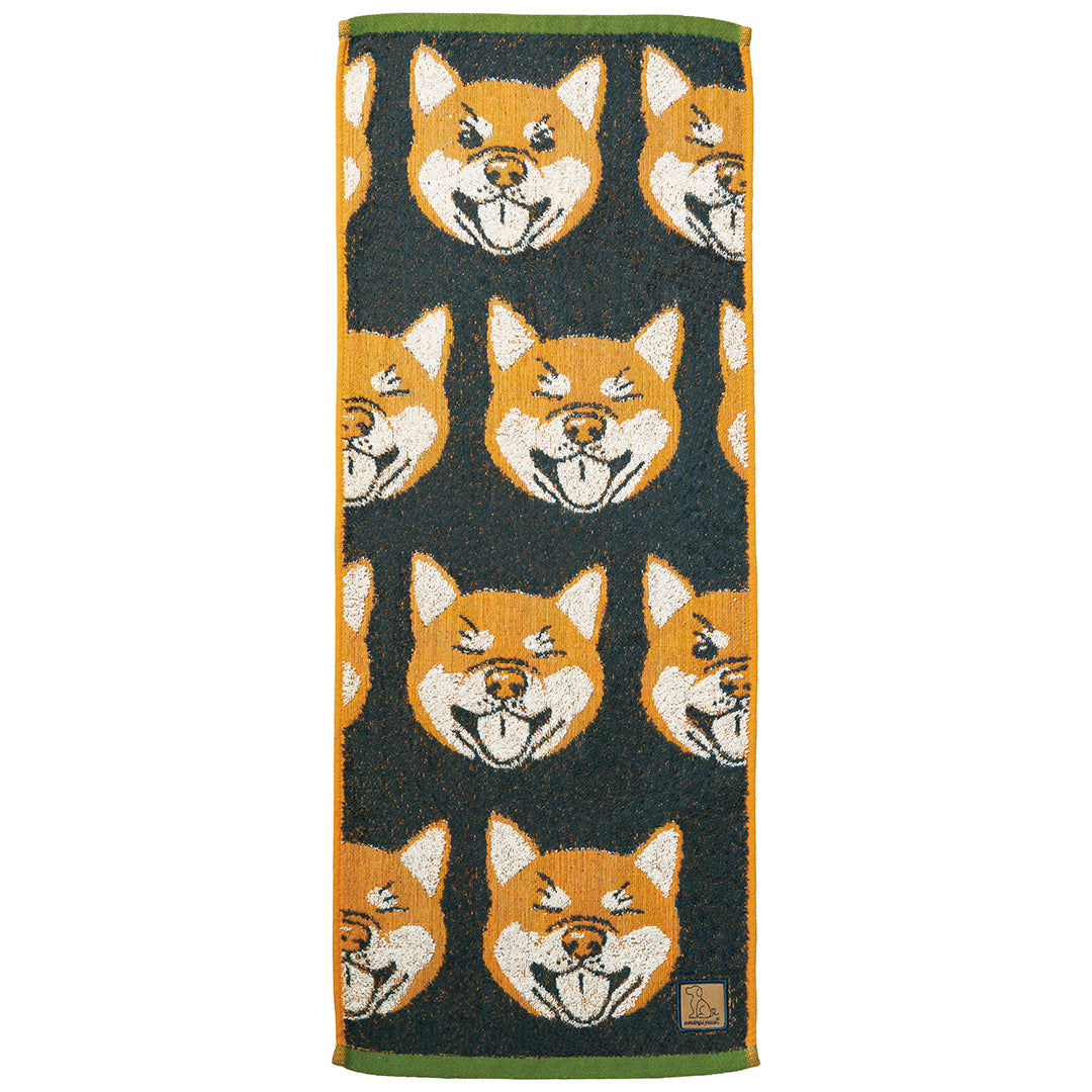 Wonderful Peace Love Eyes Shiba Inu Skinny Towel