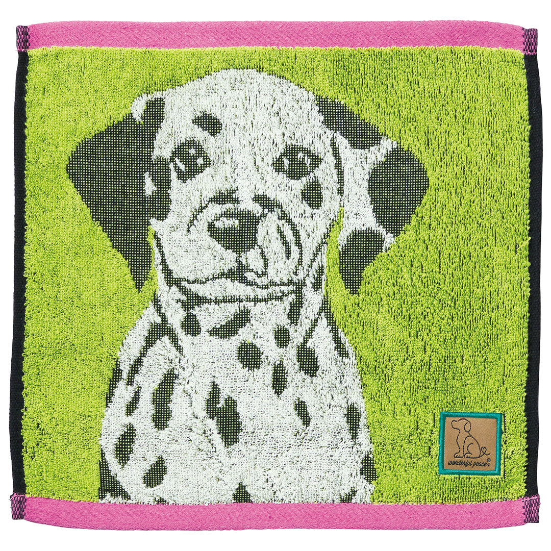 Wonderful Peace Love Eyes Dalmatian Carry Towel