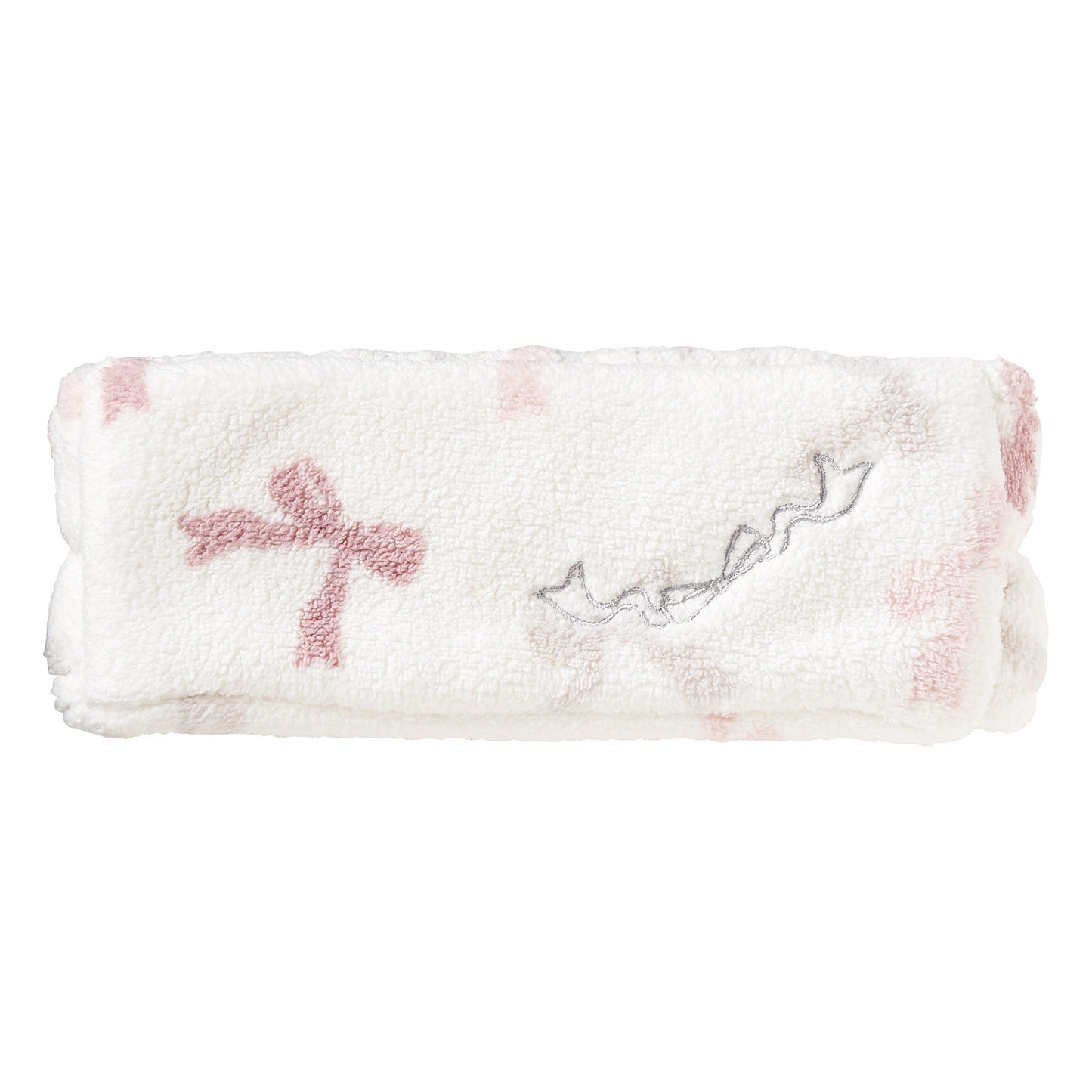 Pink Ribbon Fleur hair band