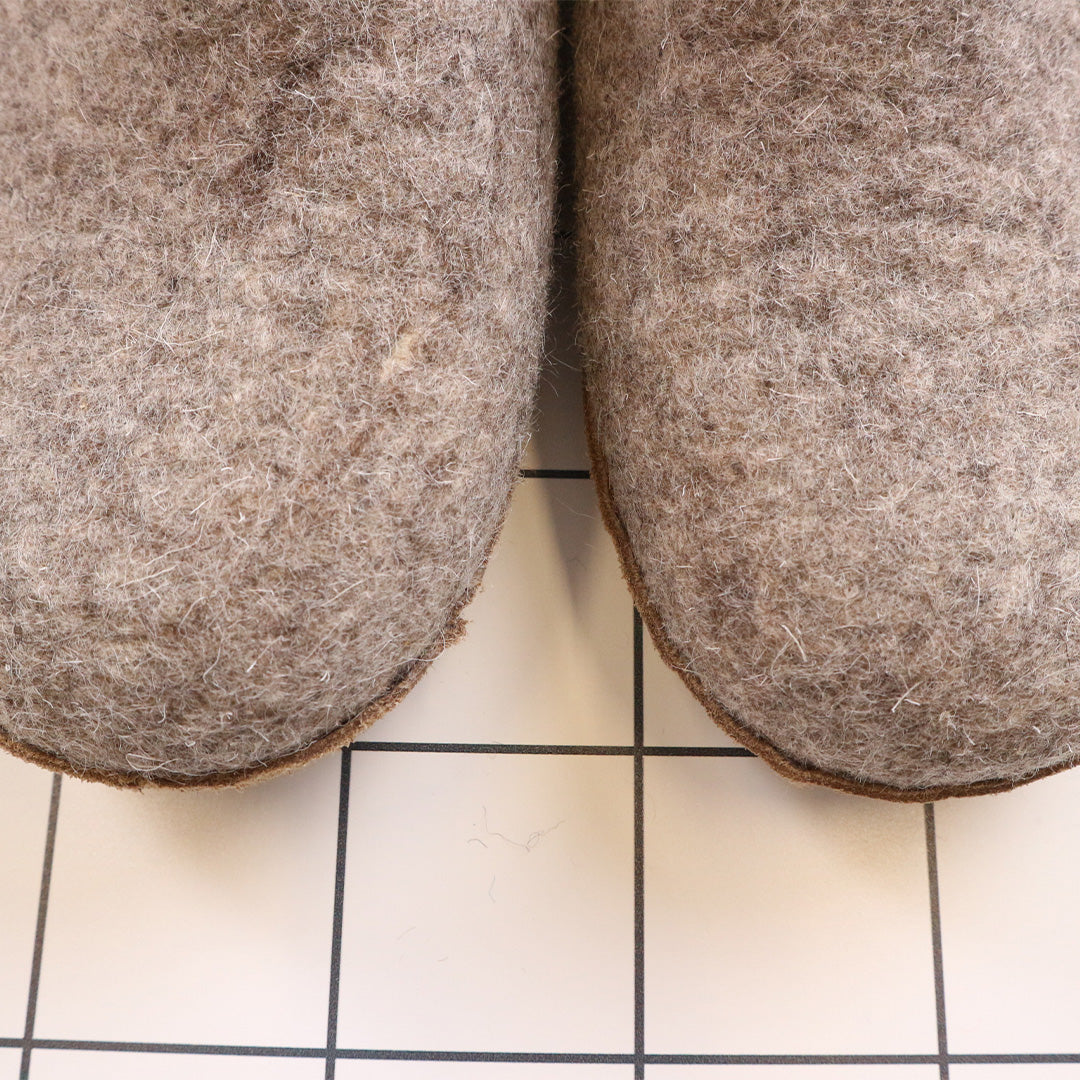 Nepal felt miscellaneous goods Pokapoka room shoes L gray