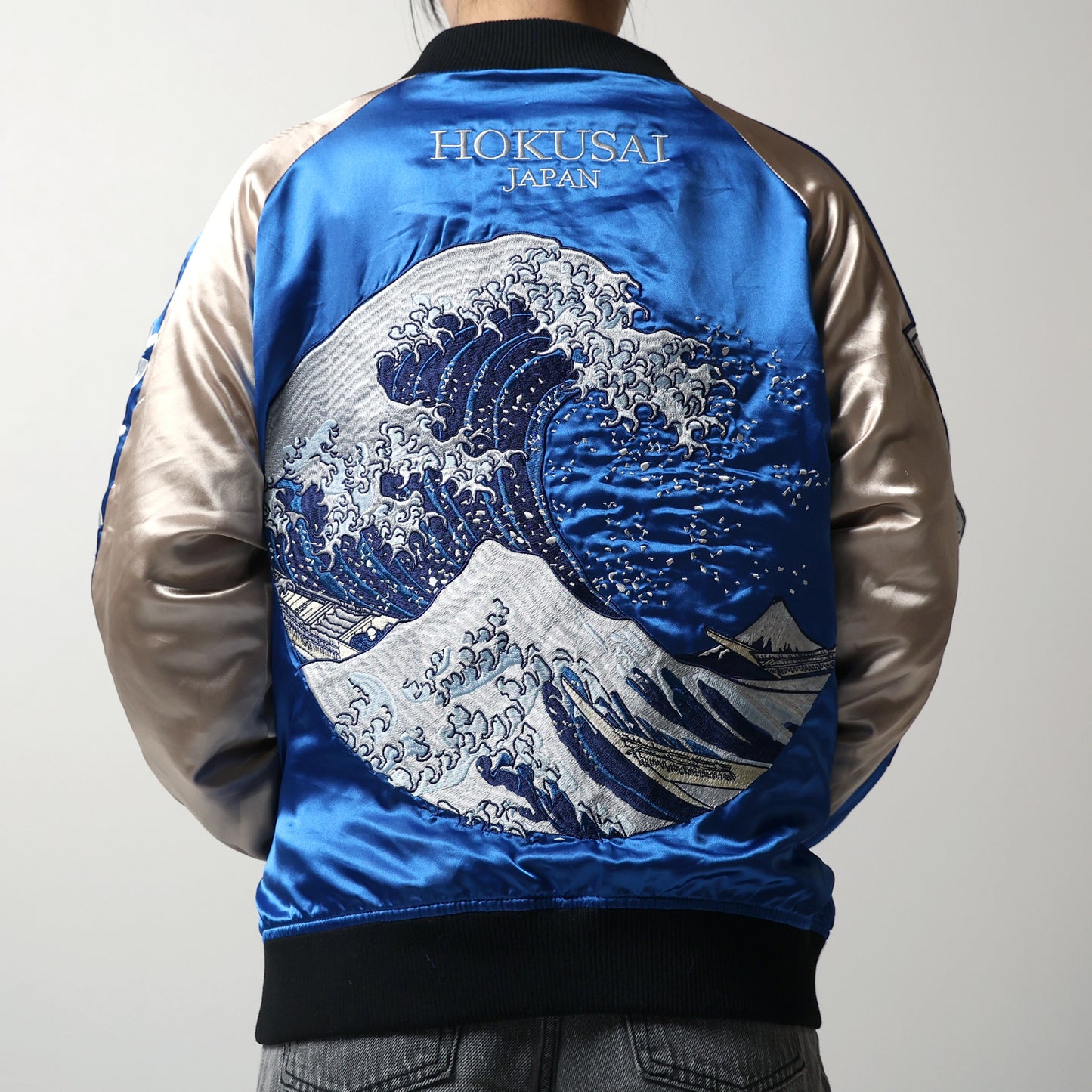 HOKUSAI The Great Wave off Kanagawa Sukajan L