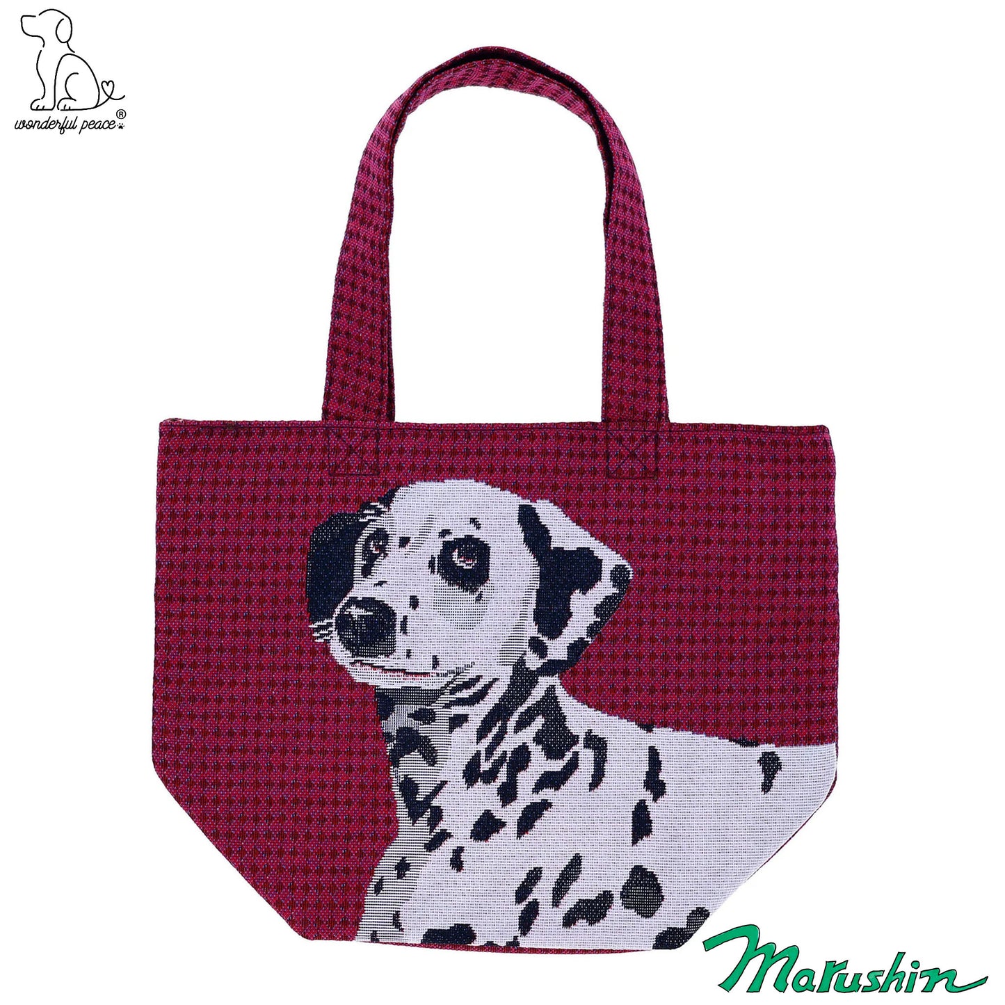 Magnifique mini sac Dalmatien Peace Life