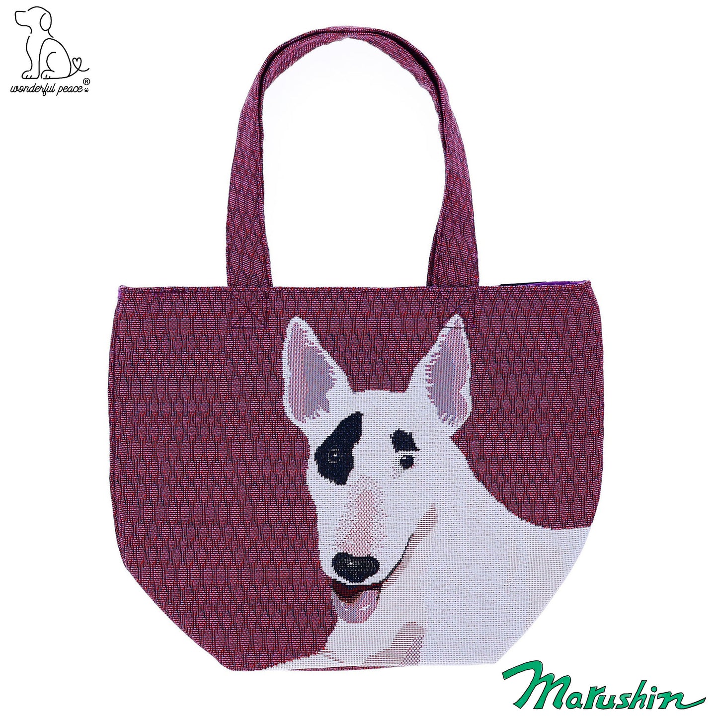 Magnifique mini sac Peace Life Bull Terrier