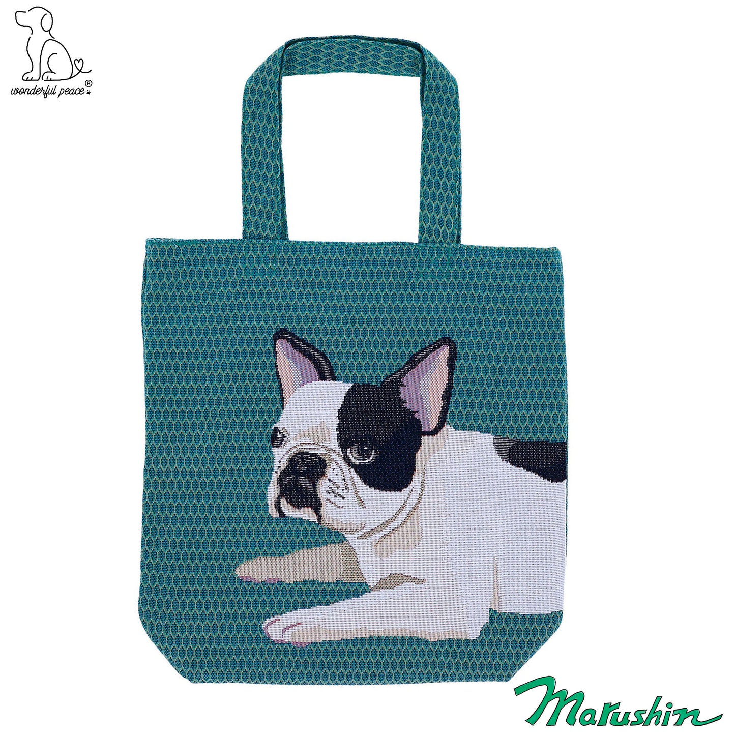 Sac fourre-tout bouledogue français Wonderful Peace Life