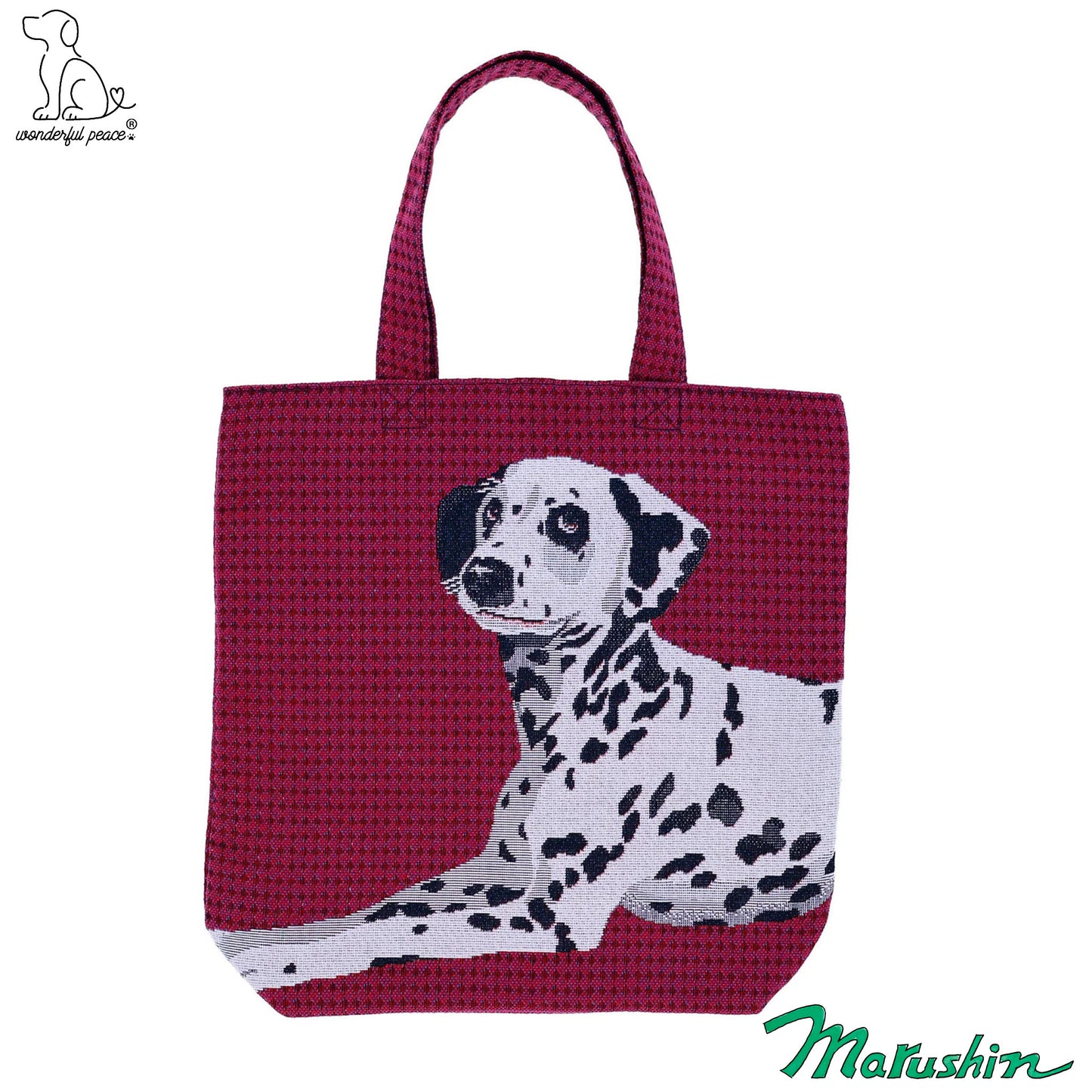 Sac fourre-tout Dalmatien Wonderful Peace Life