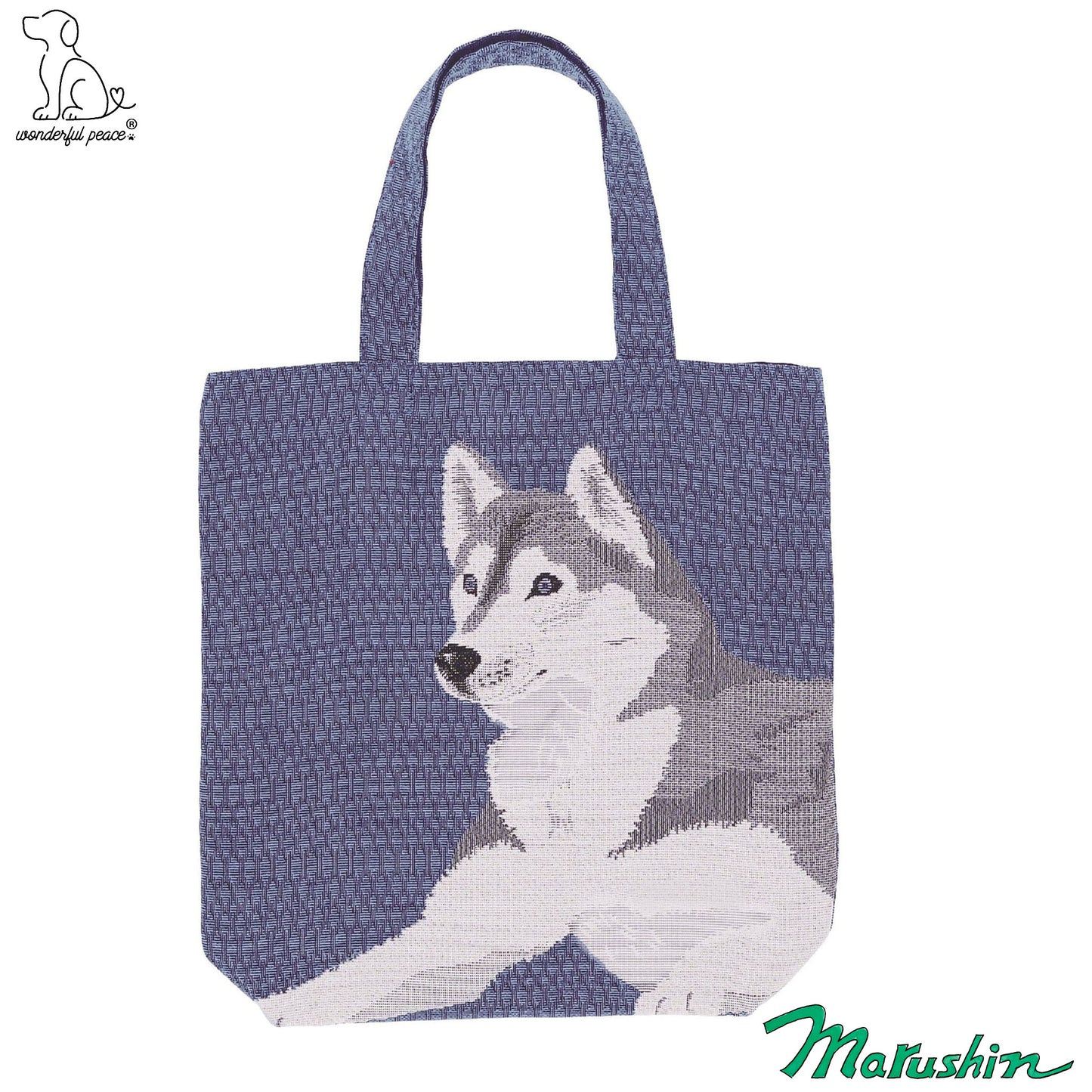 Sac fourre-tout Husky de Sibérie Wonderful Peace Life