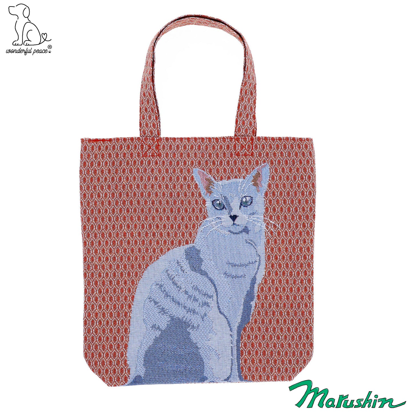 Sac fourre-tout bleu russe Wonderful Peace Life