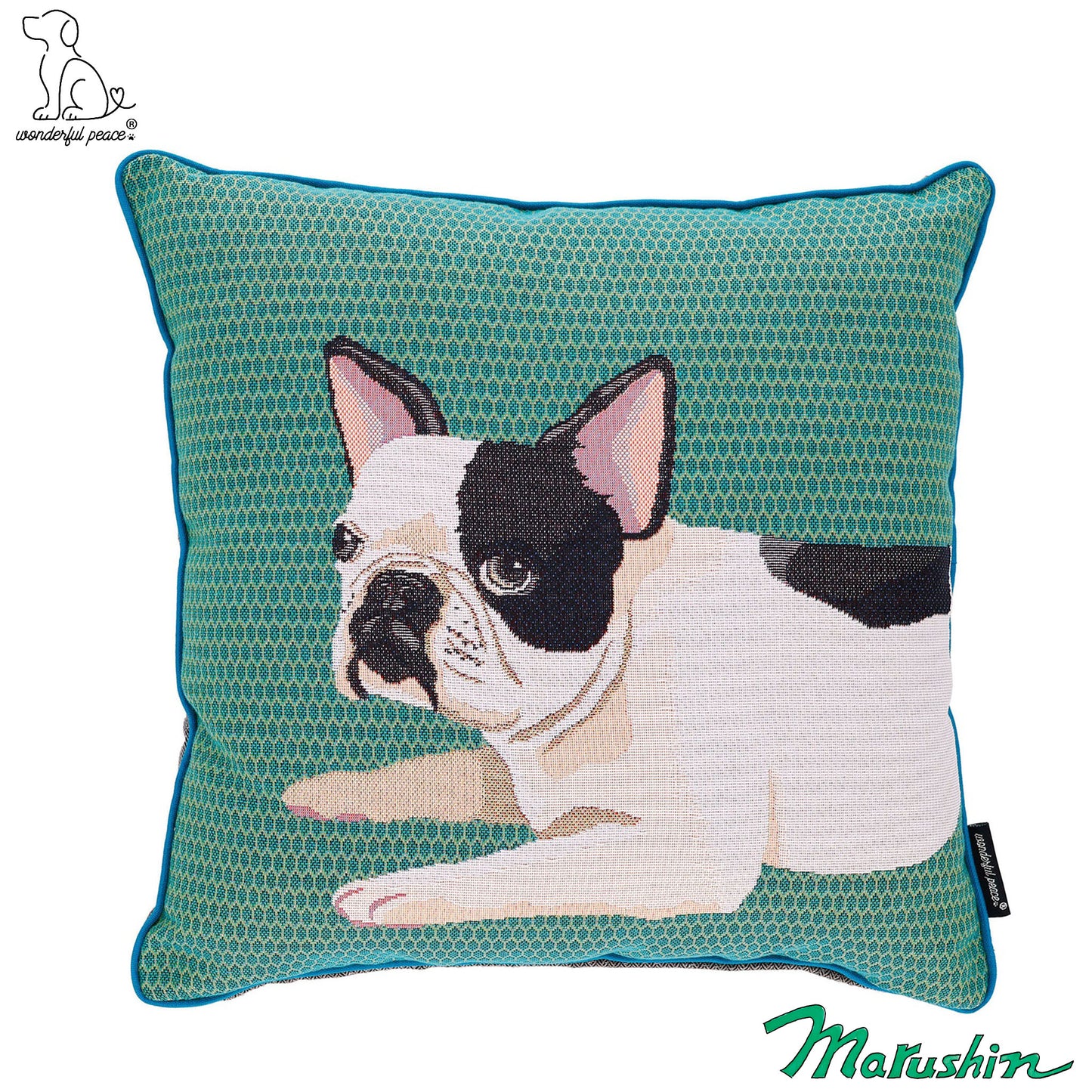 Coussin Bouledogue Français Marushin Wonderful Peace Life