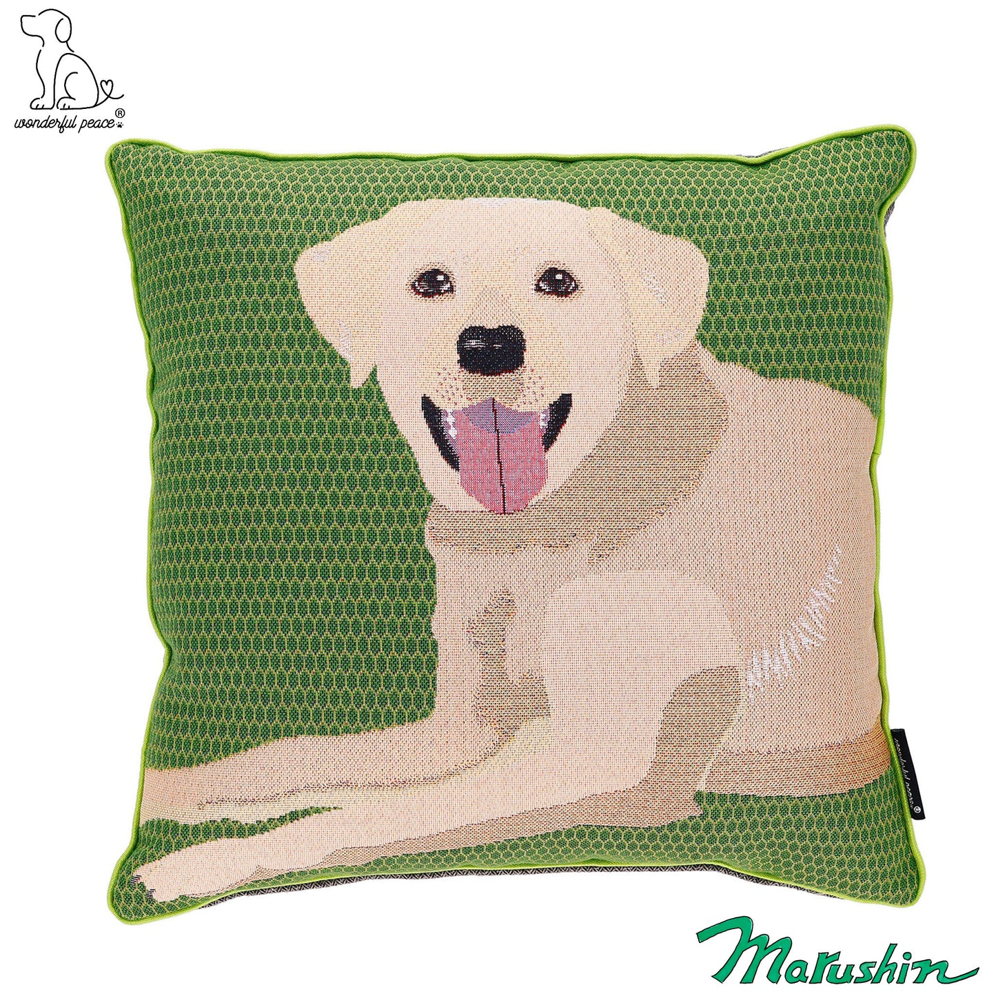 Coussin Labrador Retriever Merveilleux Peace Life