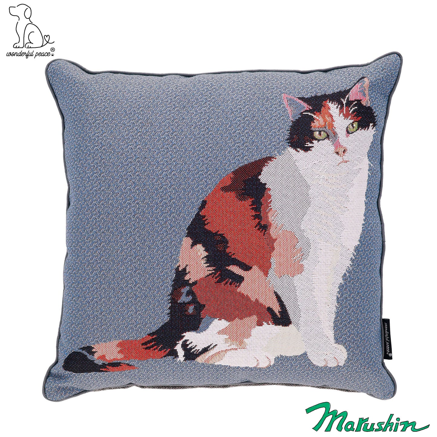 Coussin pour chat Calico Wonderful Peace Life