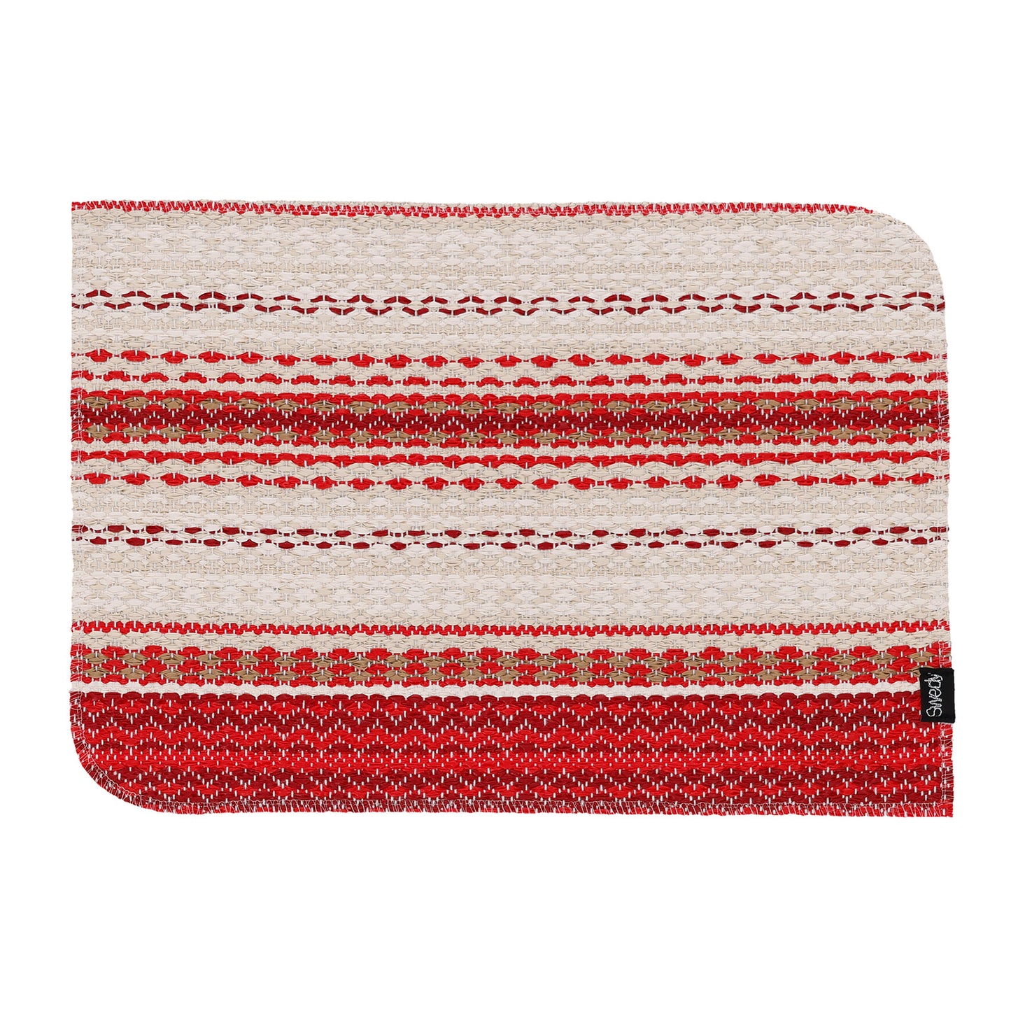 Swedy MALVA Square Place mat red