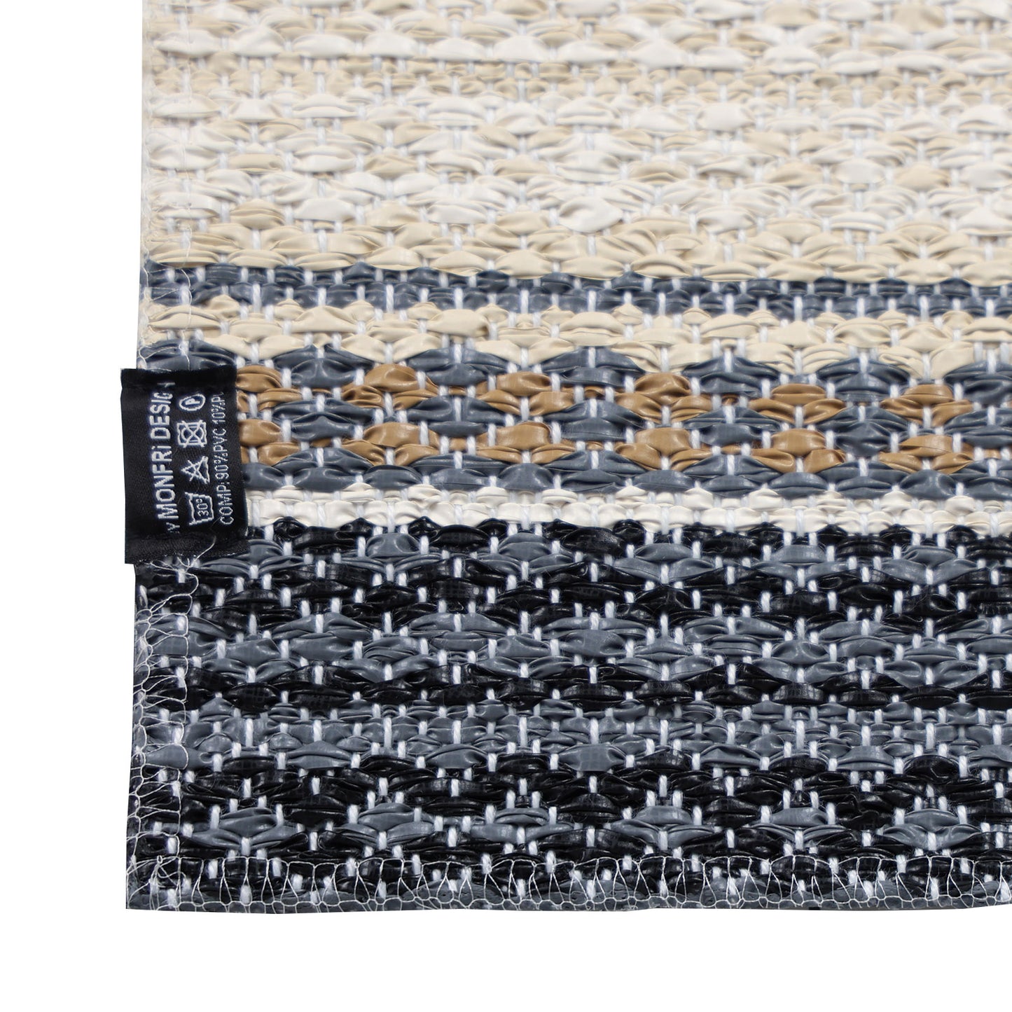 Swedy MALVA Square Place mat black