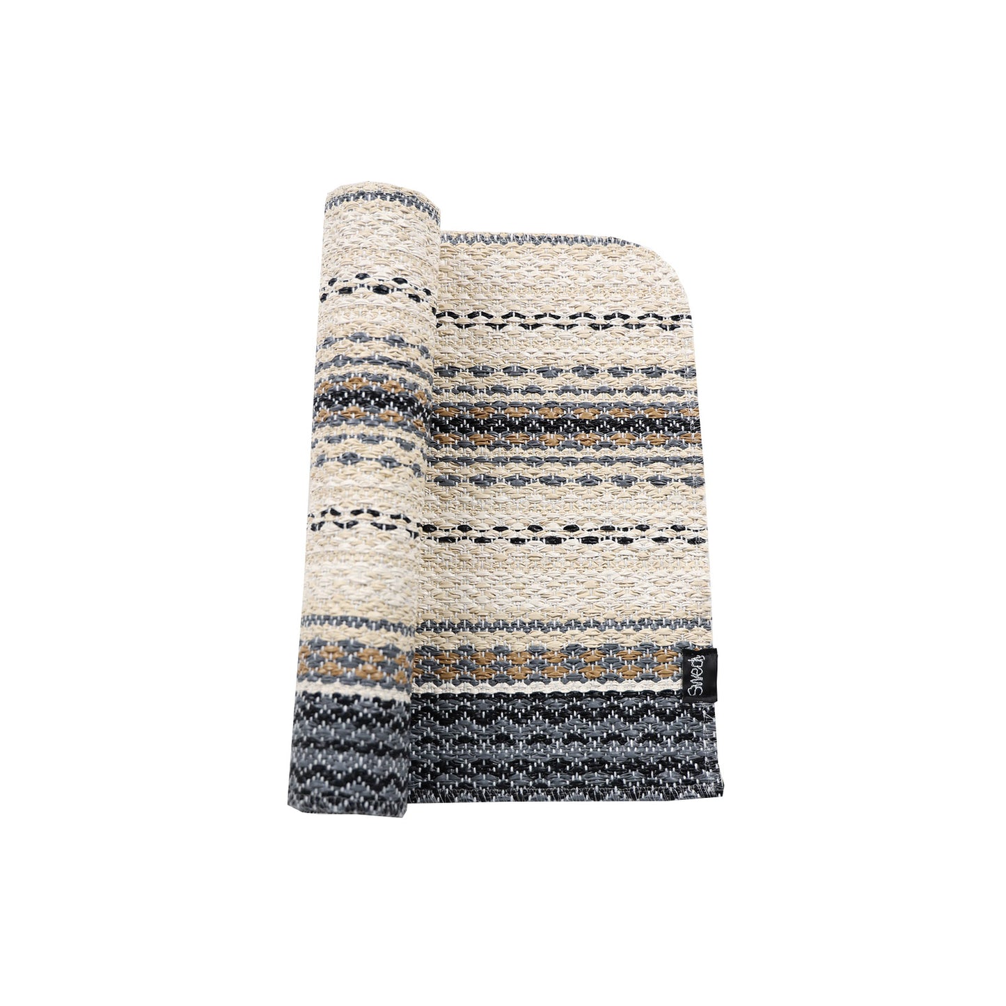 Swedy MALVA Square Place mat black