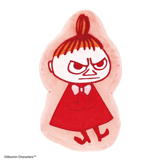Coussin découpé Moomin en posture de colère