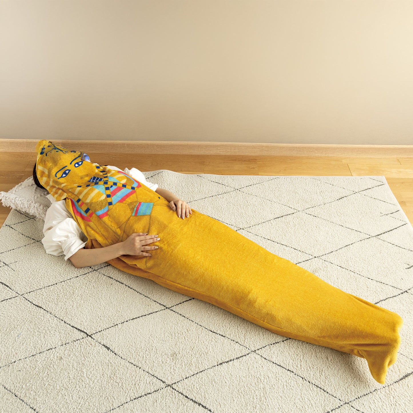 SUN HEART Tutankhamen mermaid blanket