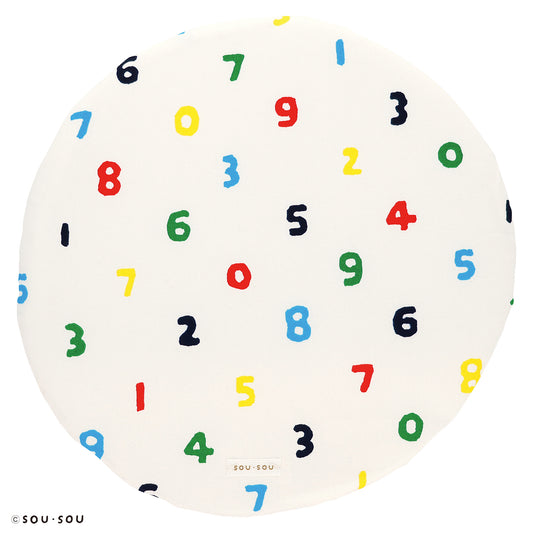 Coussin de siège SOU・SOU SO-SU-U (cinq couleurs)