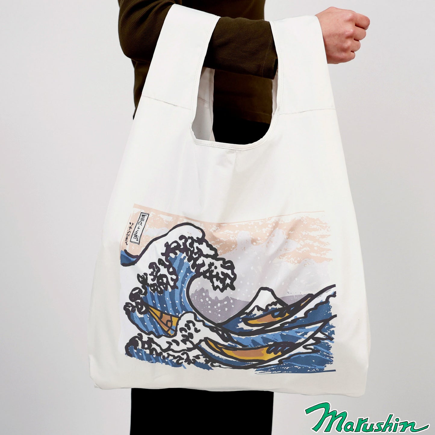 [Eco Bag] Katsushika Hokusai Namiura Art Eco