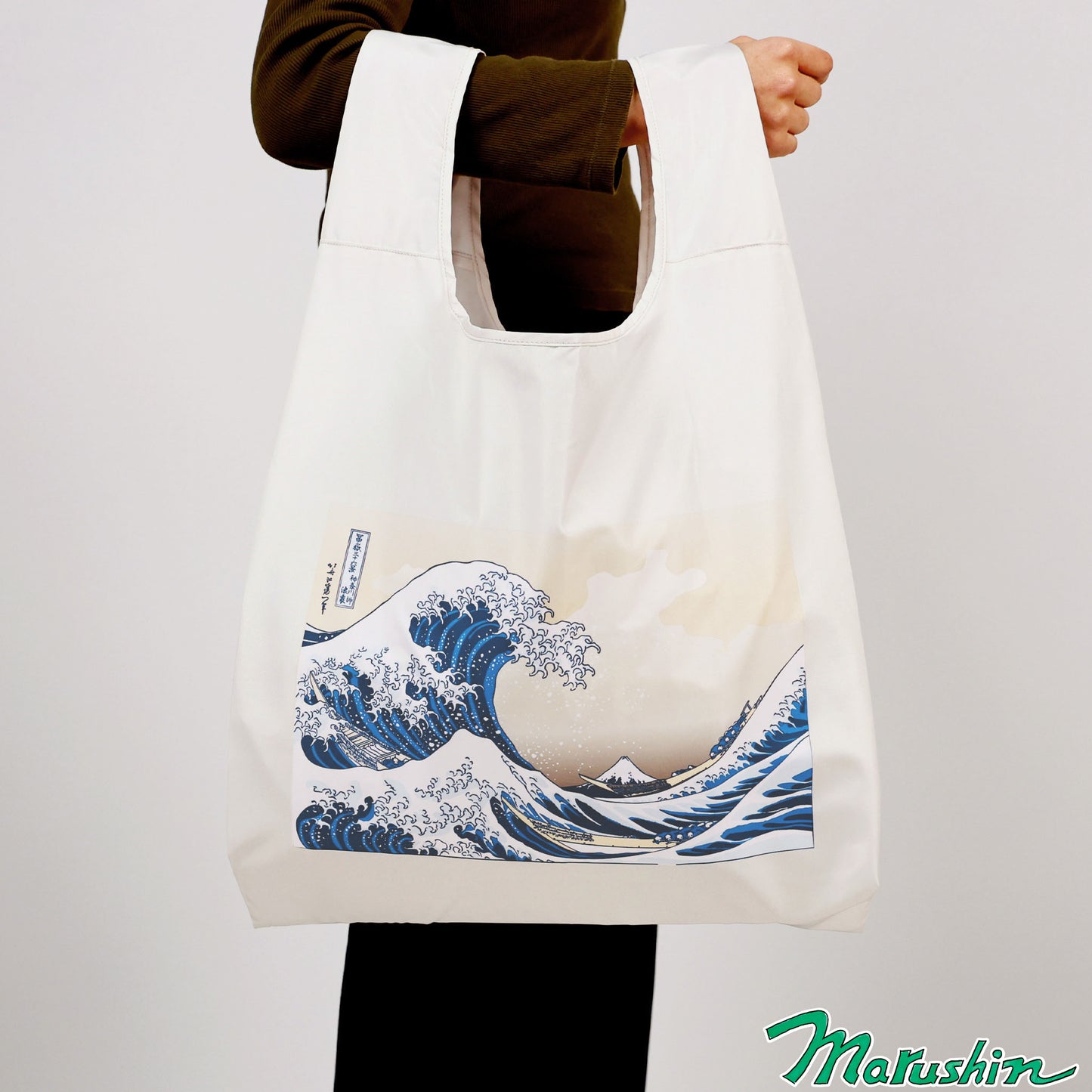 [Eco Bag]Katsushika Hokusai Namiura Eco