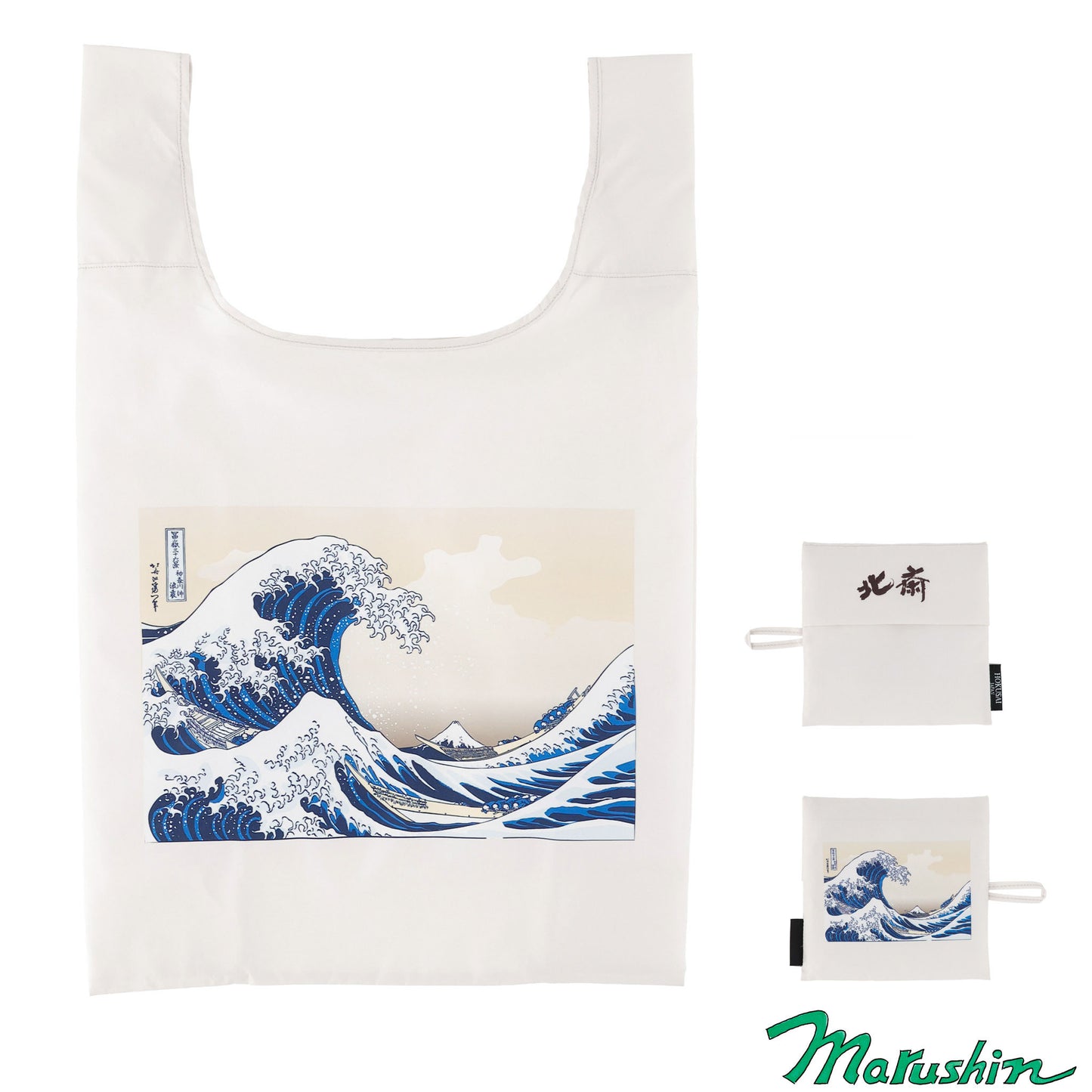 [Eco Bag]Katsushika Hokusai Namiura Eco