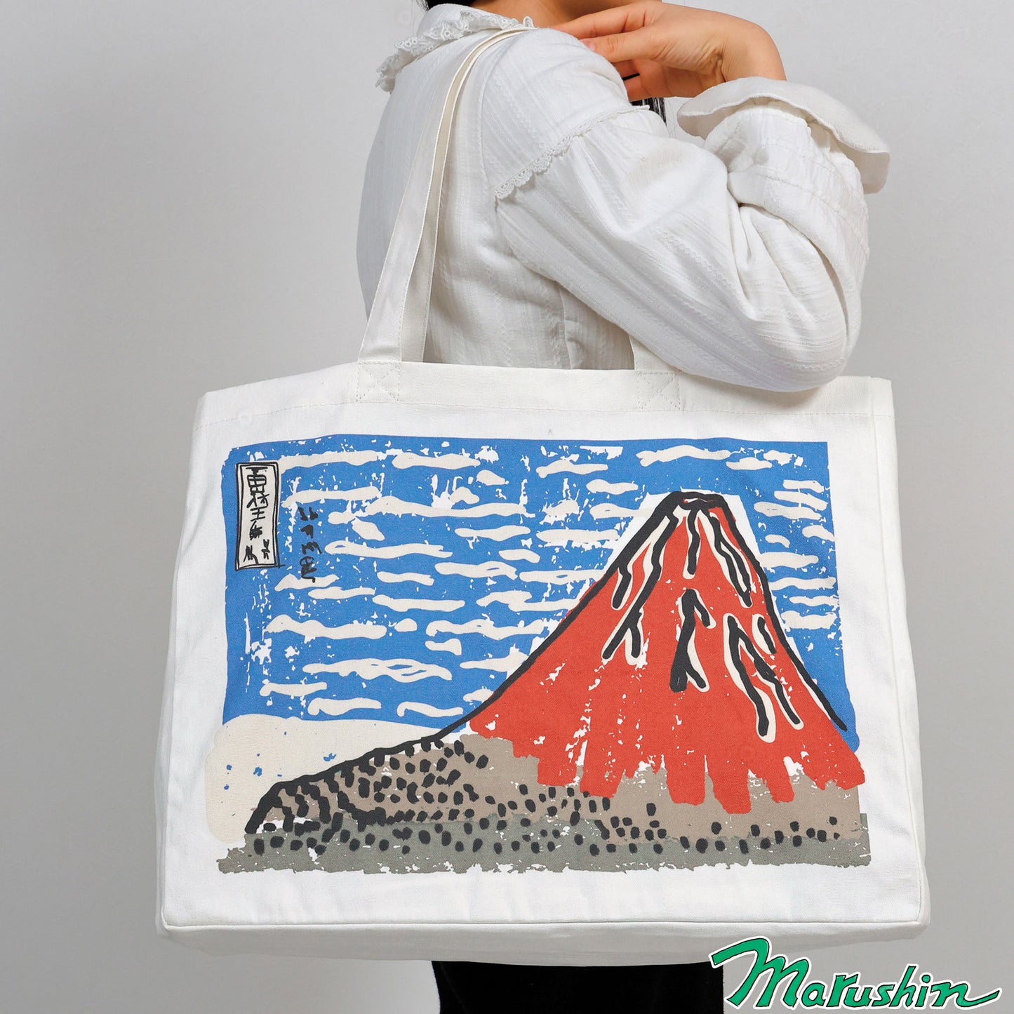 [M-Tote Tote Bag] Katsushika Hokusai Kaifu Kaisei Art Tote Bag