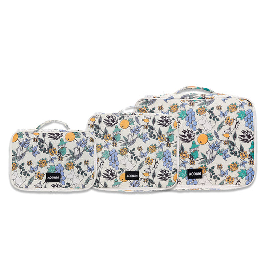 【3-Piece Travel Pouch Set】24' Moomin Fruit Garden