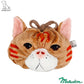 Sac écologique à suspendre avec motif chat noir et blanc et motif Wonderful Peace