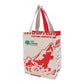 Sac fourre-tout vertical réutilisable Go Green Red Mountain, produits divers recyclés du Cambodge
