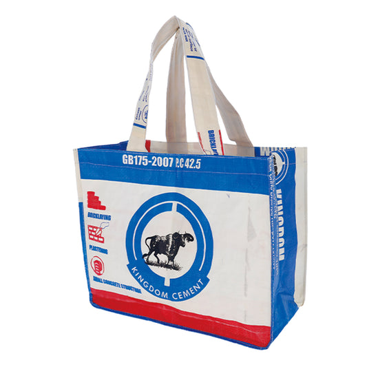 Sac fourre-tout horizontal réutilisable, recyclé et divers au Cambodge