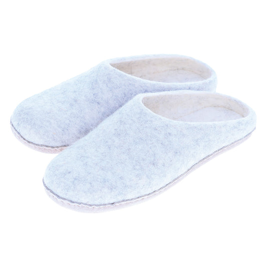 Nepal felt miscellaneous goods Room shoes L light gray