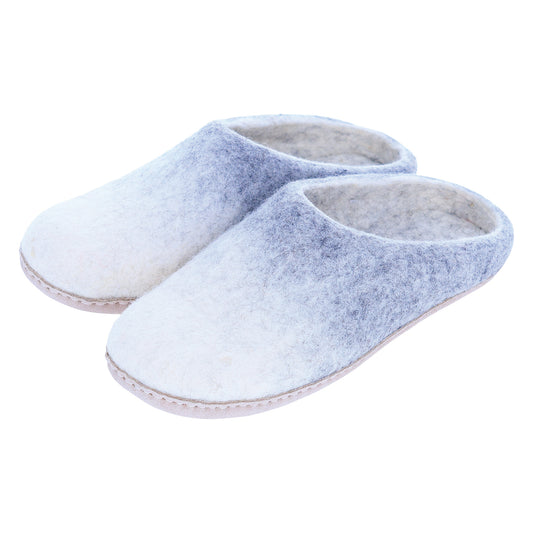 Nepal felt miscellaneous goods Room shoes L gradationgray